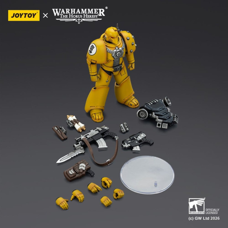 Joytoy - Warhammer - Puño Imperial- MKIV Legionario Táctico - La Herejía de Horus