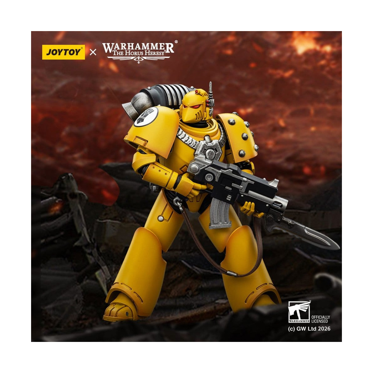 Joytoy - Warhammer - Puño Imperial- MKIV Legionario Táctico - La Herejía de Horus
