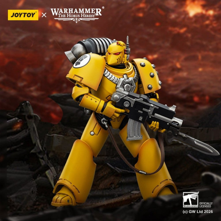 Joytoy - Warhammer - Puño Imperial- MKIV Legionario Táctico - La Herejía de Horus