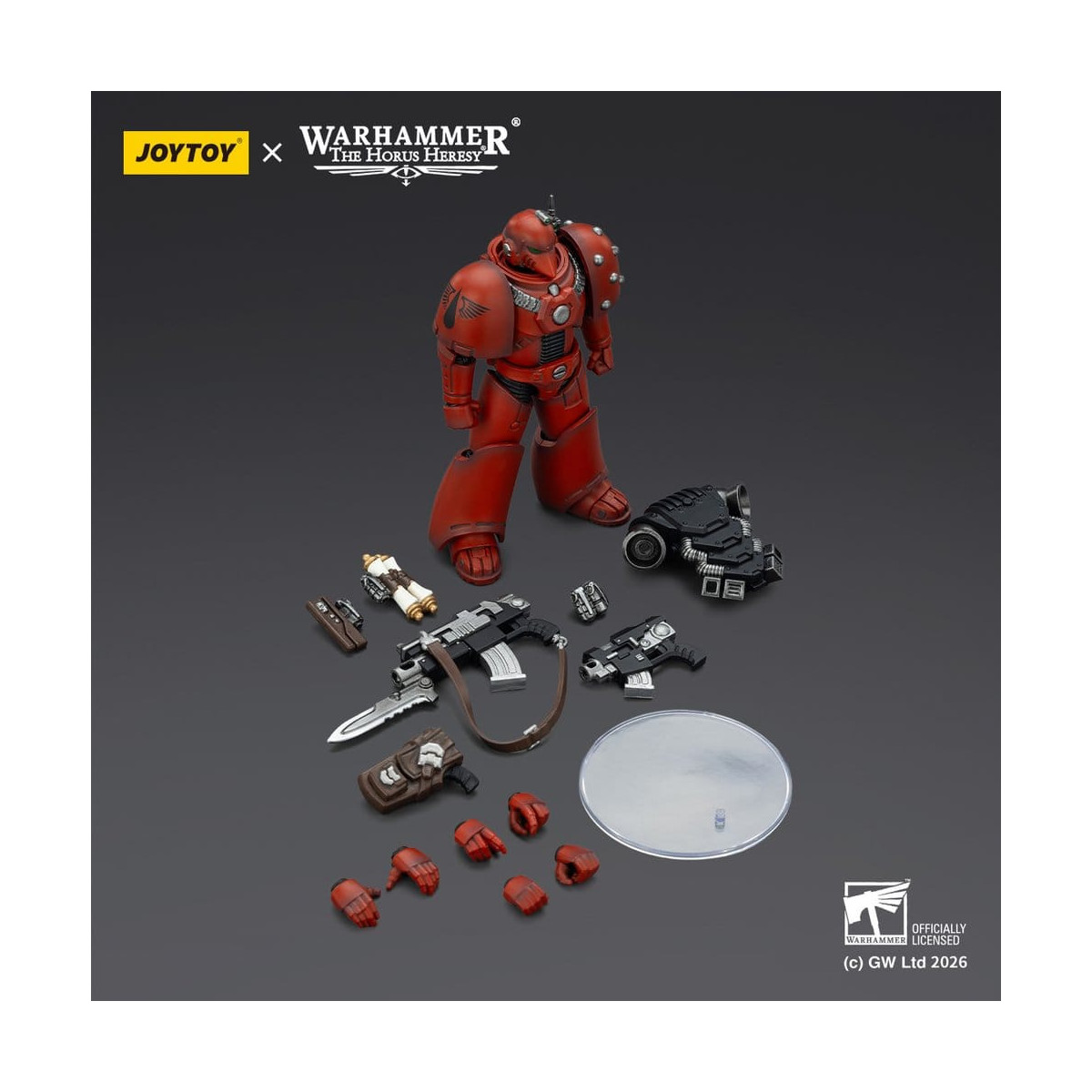 Joytoy - Warhammer - Blood Angels - MKIV Legionario Táctico - La Herejía de Horus
