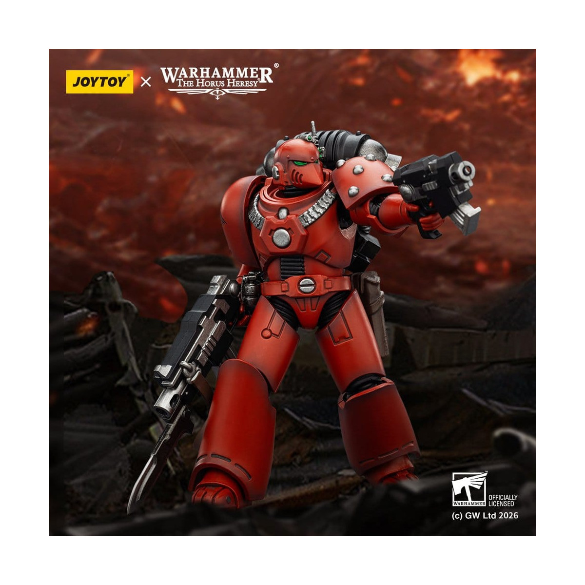 Joytoy - Warhammer - Blood Angels - MKIV Legionario Táctico - La Herejía de Horus