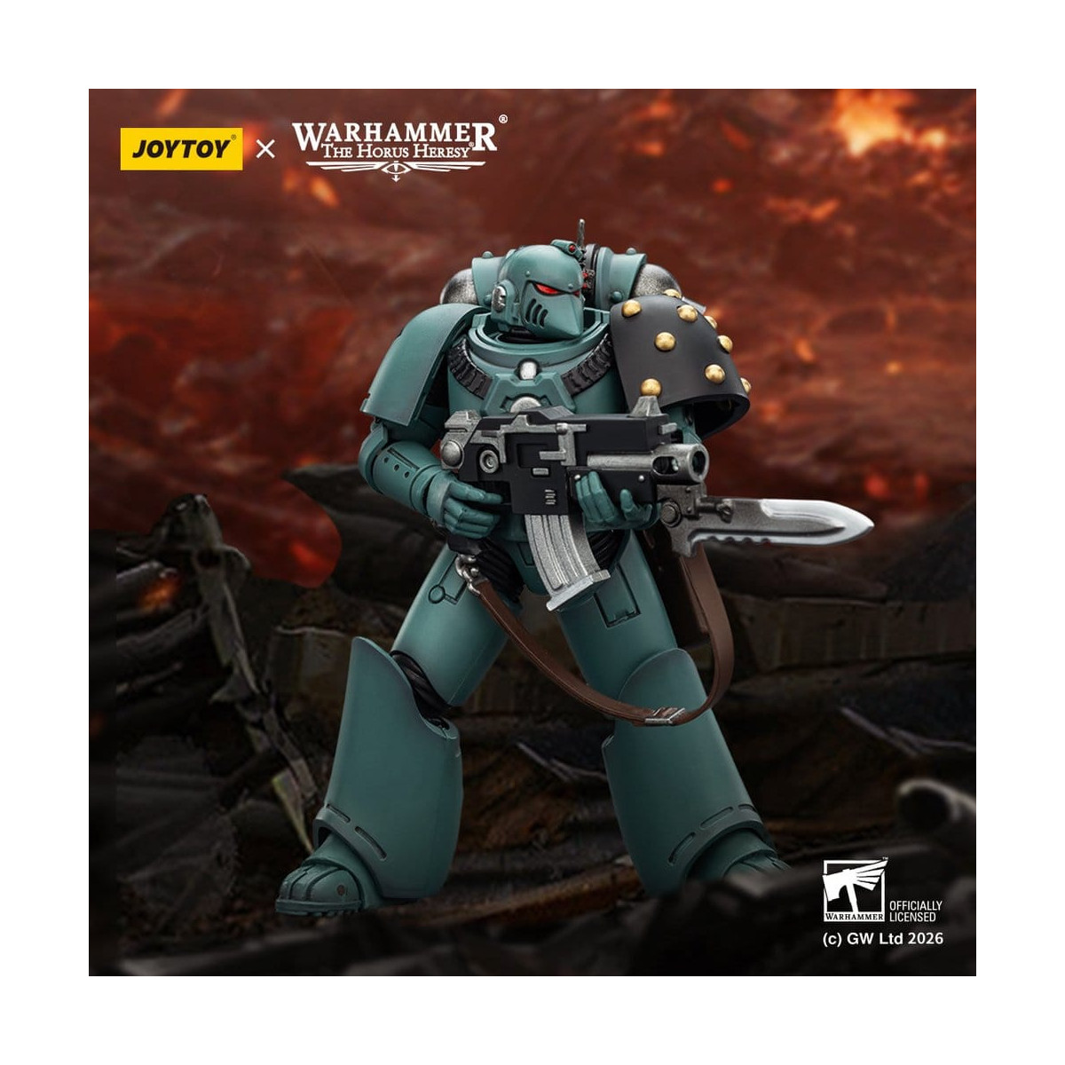 Joytoy - Warhammer - Sons of Horus - MKIV Legionario Táctico - La Herejía de Horus