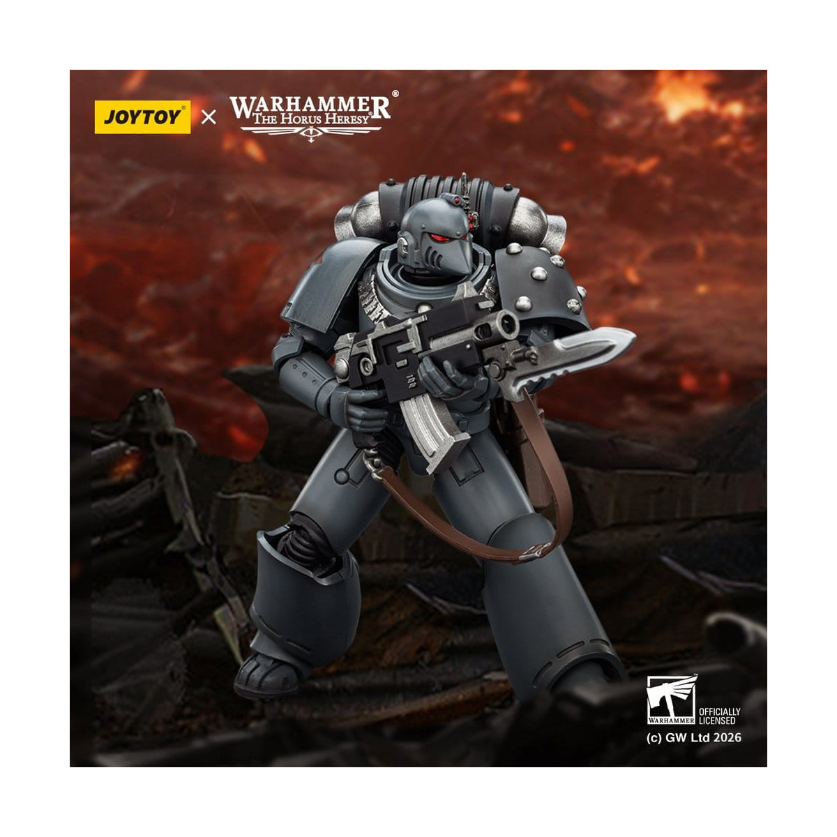 Joytoy - Warhammer - Space Wolves - MKIV Legionario Táctico - La Herejía de Horus