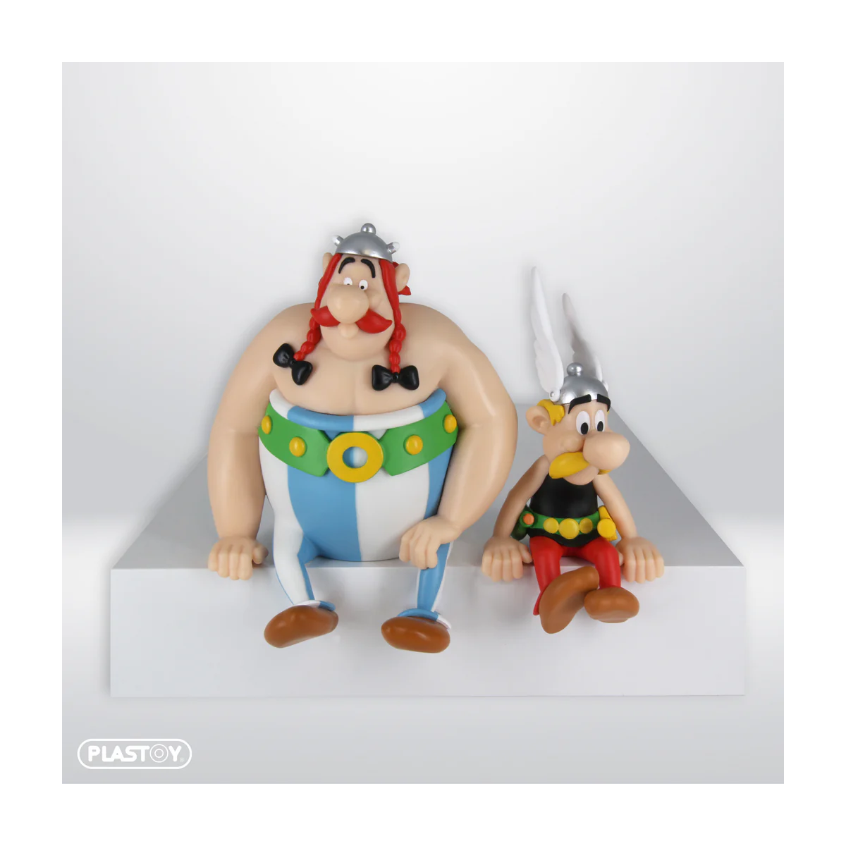 Plastoy Asterix - ASTERIX Y OBELIX SENTADOS