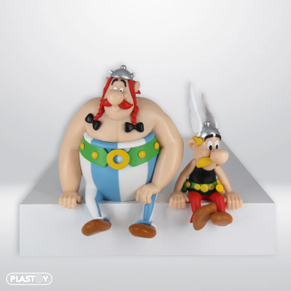Plastoy Asterix - ASTERIX Y OBELIX SENTADOS