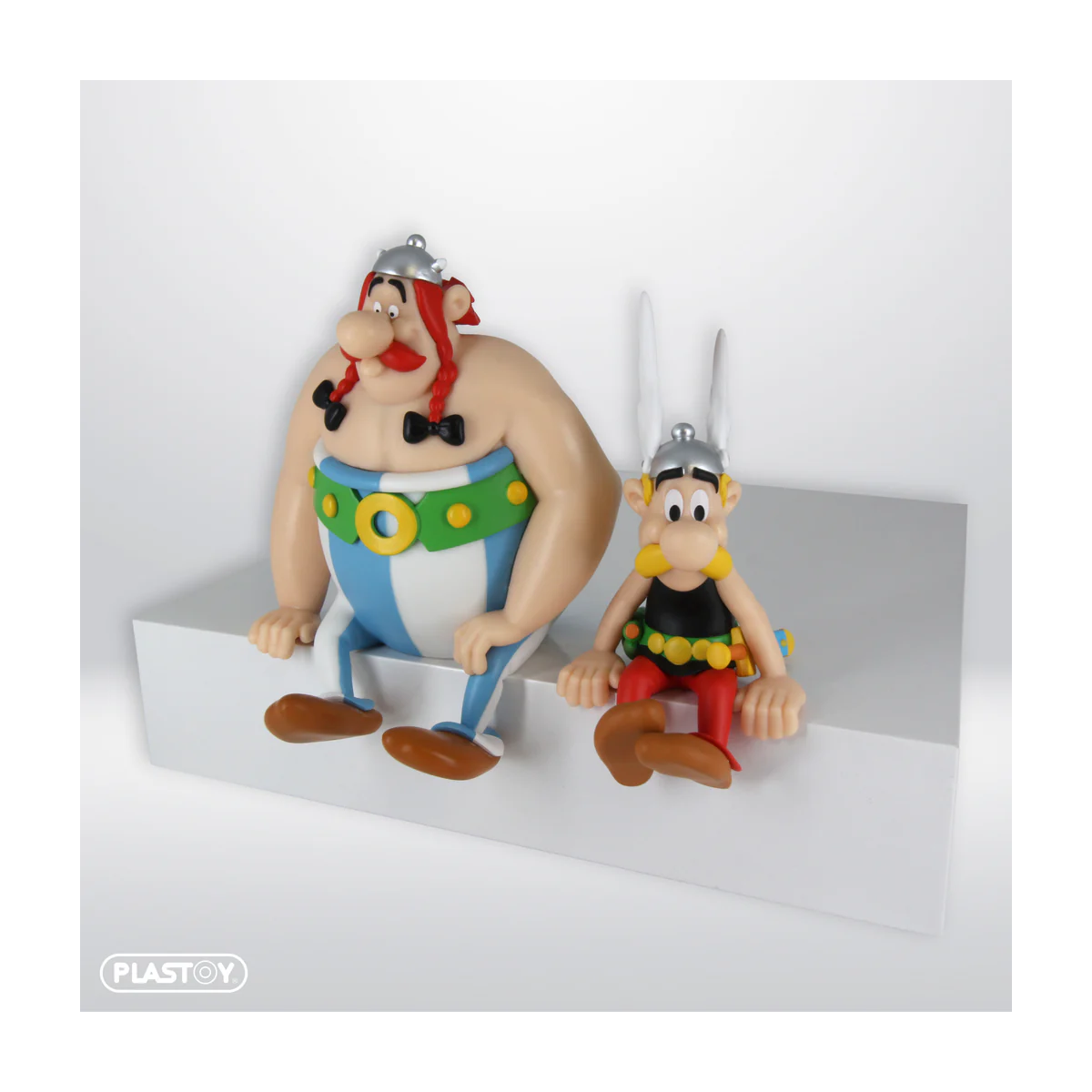 Plastoy Asterix - ASTERIX Y OBELIX SENTADOS