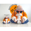 Plastoy Hucha Dragon Ball Maestro Roshi XXL - Tortuga - Kamé Sennin