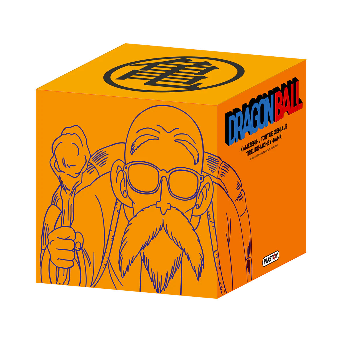 Plastoy Hucha Dragon Ball Maestro Roshi XXL - Tortuga - Kamé Sennin