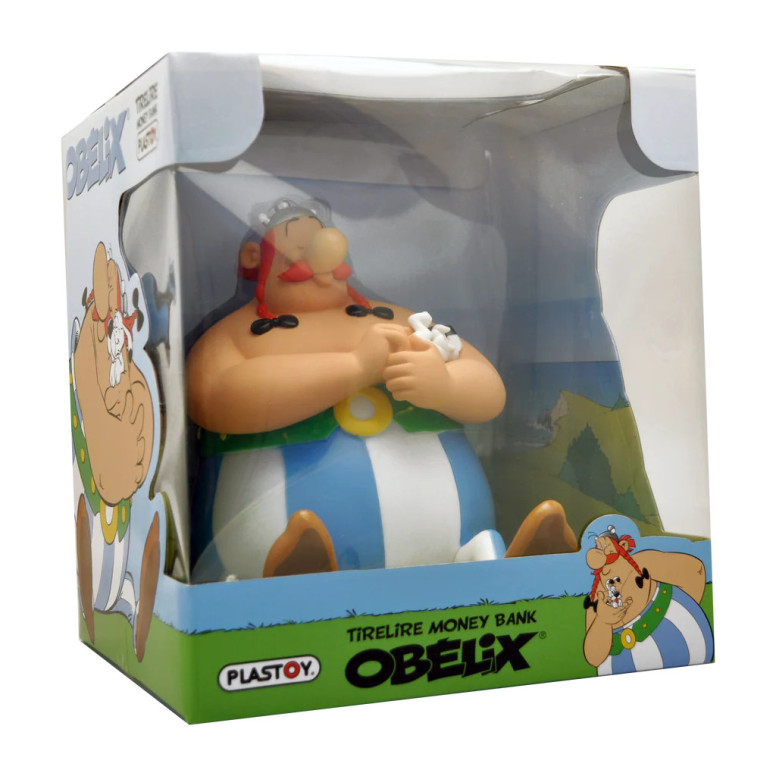 Plastoy Hucha Asterix - Obélix e Idefijo