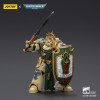JoyToy Space Marines - Dark Angels - Caballero Alamuerte con Espada de Poder Escudo de Tormenta y homer teletransportador 1/18 -