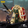 JoyToy Space Marines - Dark Angels - Caballero Alamuerte con Espada de Poder Escudo de Tormenta y homer teletransportador 1/18 -