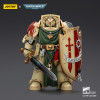 JoyToy Space Marines - Dark Angels - Caballero Alamuerte con Espada de Poder Escudo de Tormenta y Vigilante en la Oscuridad 1/18