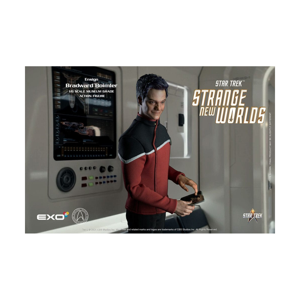 EXO-6 - Star Trek: Strange New Worlds - Figura del Alférez Boimler a escala 1:6