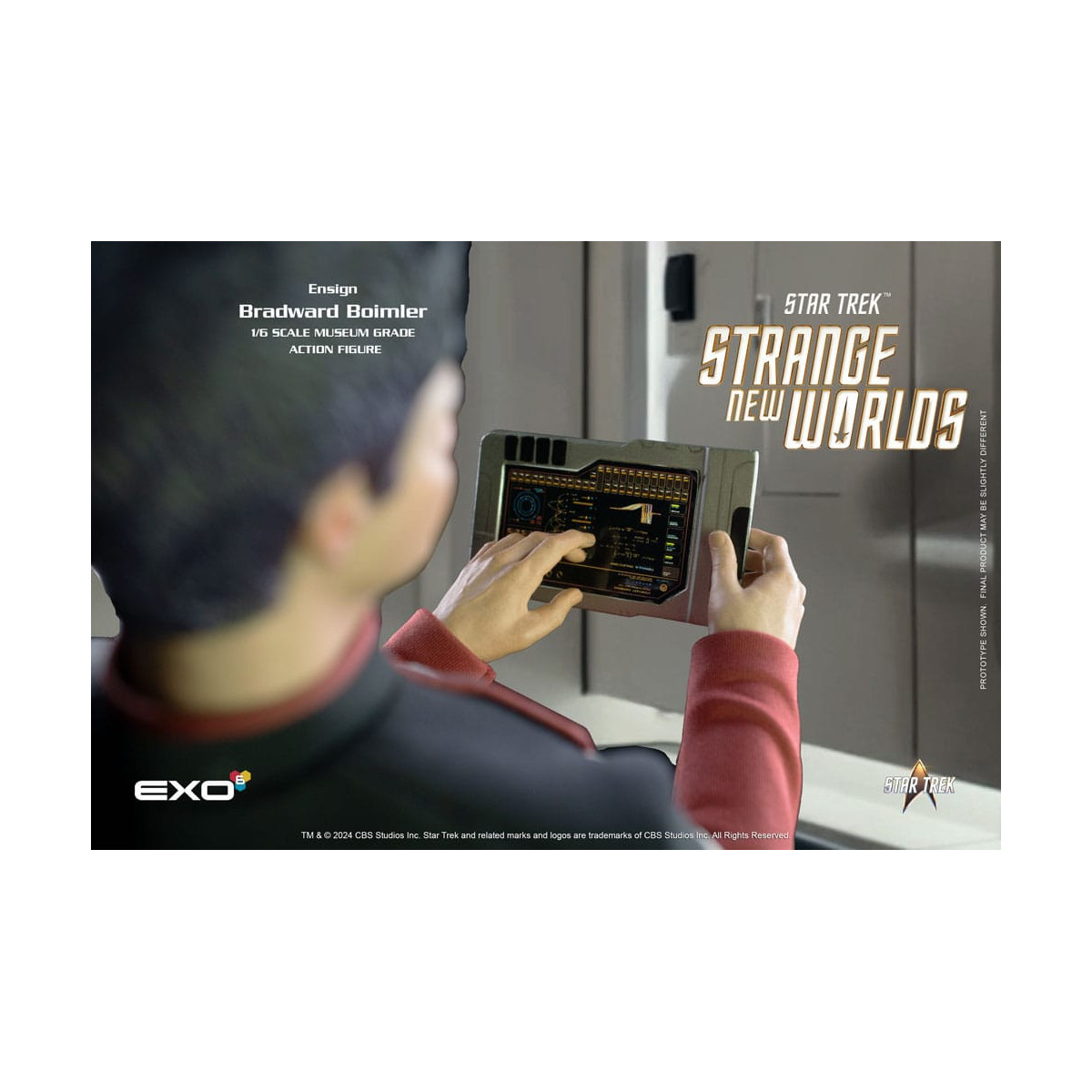 EXO-6 - Star Trek: Strange New Worlds - Figura del Alférez Boimler a escala 1:6
