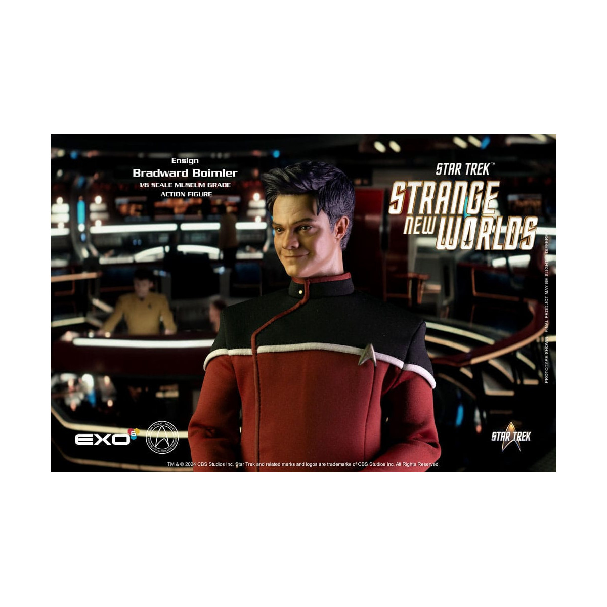 EXO-6 - Star Trek: Strange New Worlds - Figura del Alférez Boimler a escala 1:6