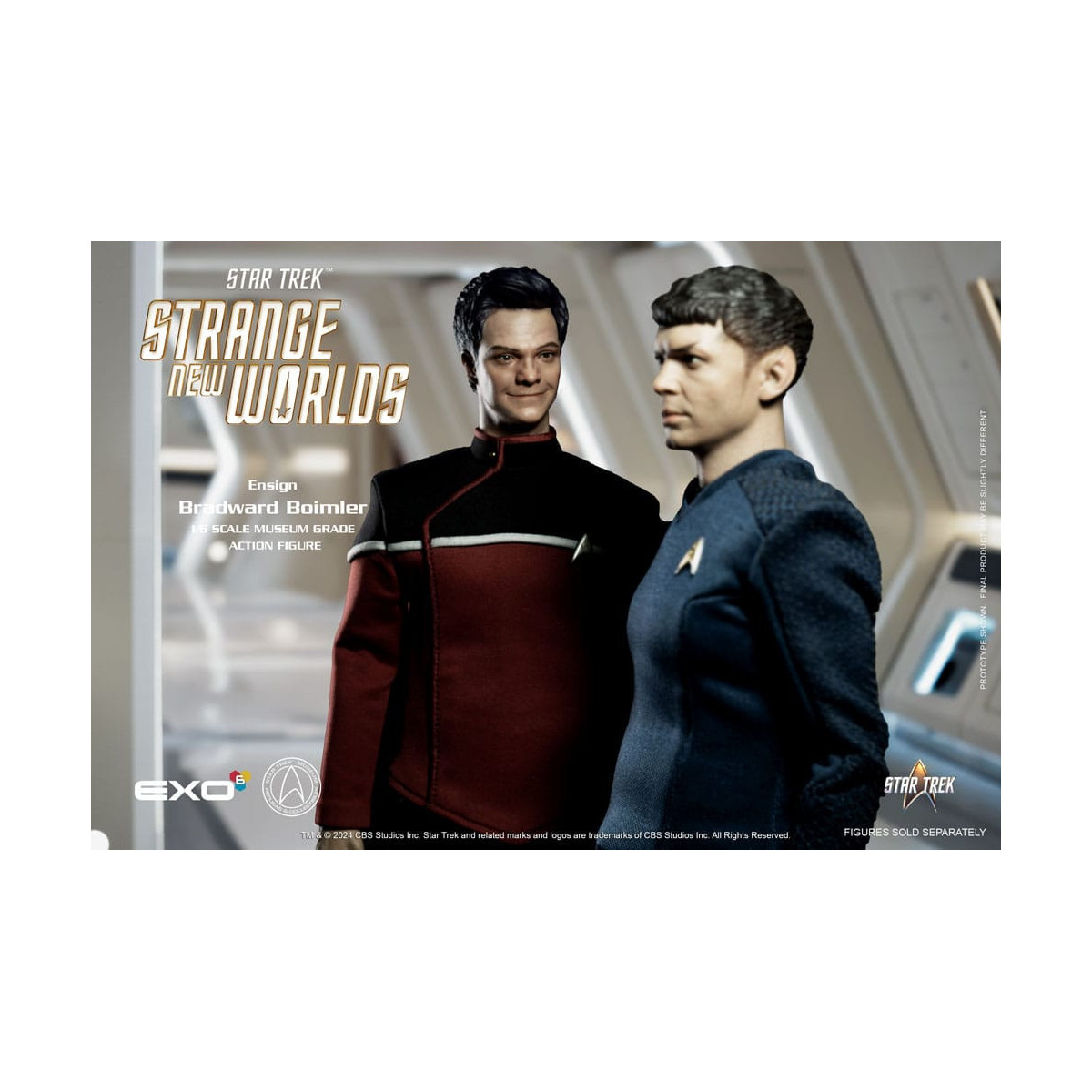 EXO-6 - Star Trek: Strange New Worlds - Figura del Alférez Boimler a escala 1:6