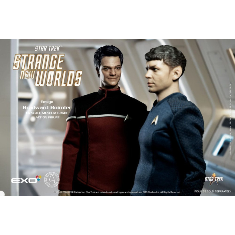 EXO-6 - Star Trek: Strange New Worlds - Figura del Alférez Boimler a escala 1:6