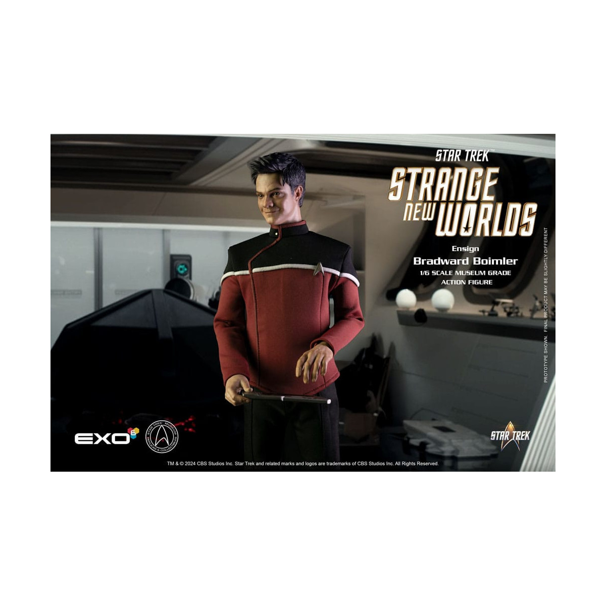 EXO-6 - Star Trek: Strange New Worlds - Figura del Alférez Boimler a escala 1:6