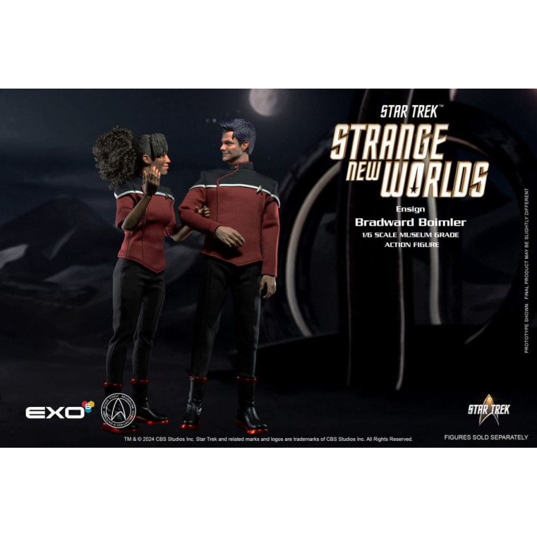EXO-6 - Star Trek: Strange New Worlds - Figura del Alférez Boimler a escala 1:6