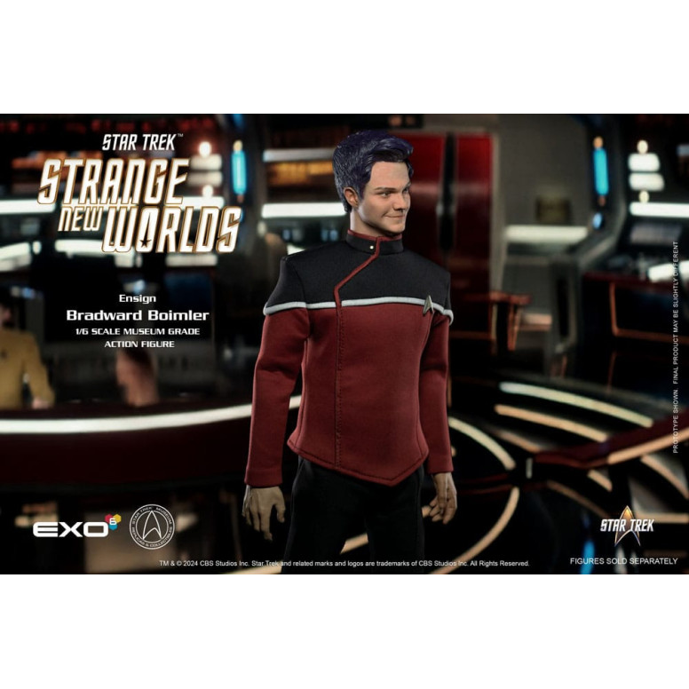 EXO-6 - Star Trek: Strange New Worlds - Figura del Alférez Boimler a escala 1:6