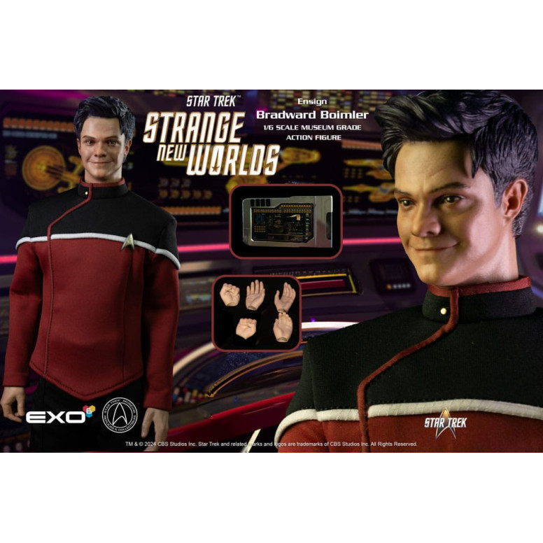 EXO-6 - Star Trek: Strange New Worlds - Figura del Alférez Boimler a escala 1:6