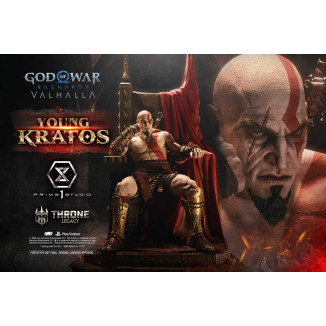 Prime 1 Studio - God of War ragnarok Valhalla - YOUNG KRATOS Bonus Version - Throne Legacy 1/3