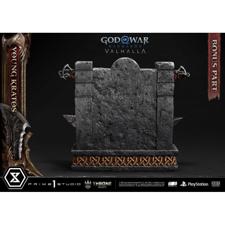 Prime 1 Studio - God of War ragnarok Valhalla - YOUNG KRATOS Bonus Version - Throne Legacy 1/3