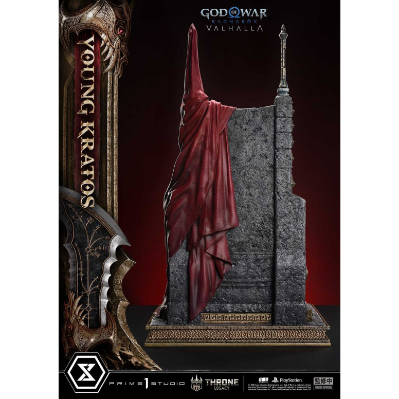 Prime 1 Studio - God of War ragnarok Valhalla - YOUNG KRATOS Bonus Version - Throne Legacy 1/3