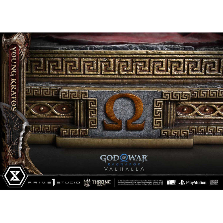 Prime 1 Studio - God of War ragnarok Valhalla - YOUNG KRATOS Bonus Version - Throne Legacy 1/3