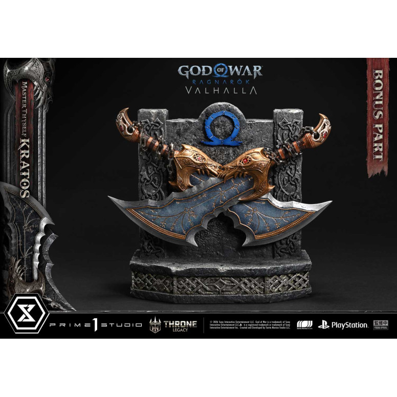 Prime 1 Studio - God of War: Ragnarok Valhalla - MASTER THYSELF KRATOS Bonus Version - Throne Legacy 1/3
