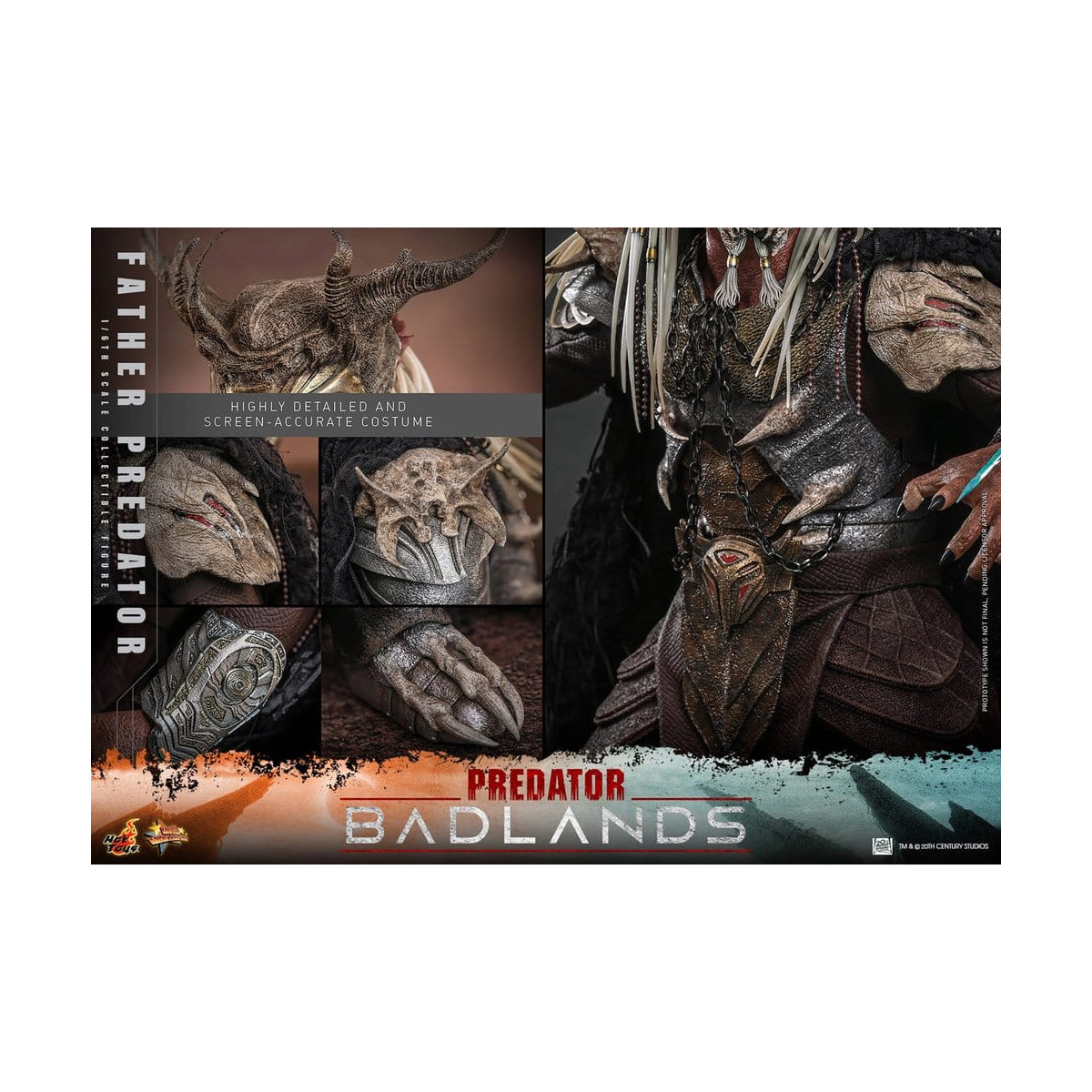 Hot Toys - Predator: Badlands - Padre Predator Njohrr 1/6