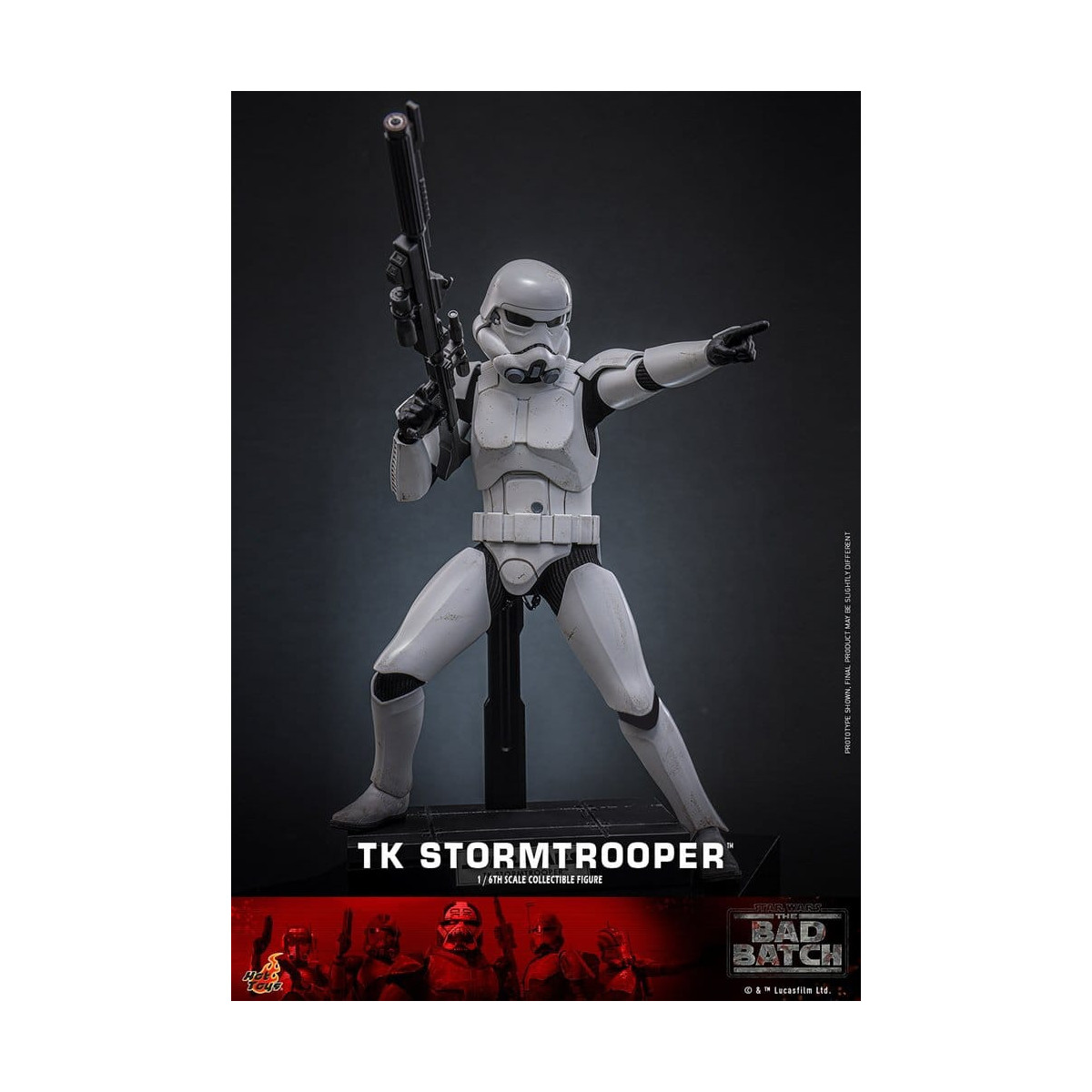 Hot Toys Star Wars - TK STORMTROOPER - The Bad Batch 1/6 TMS131