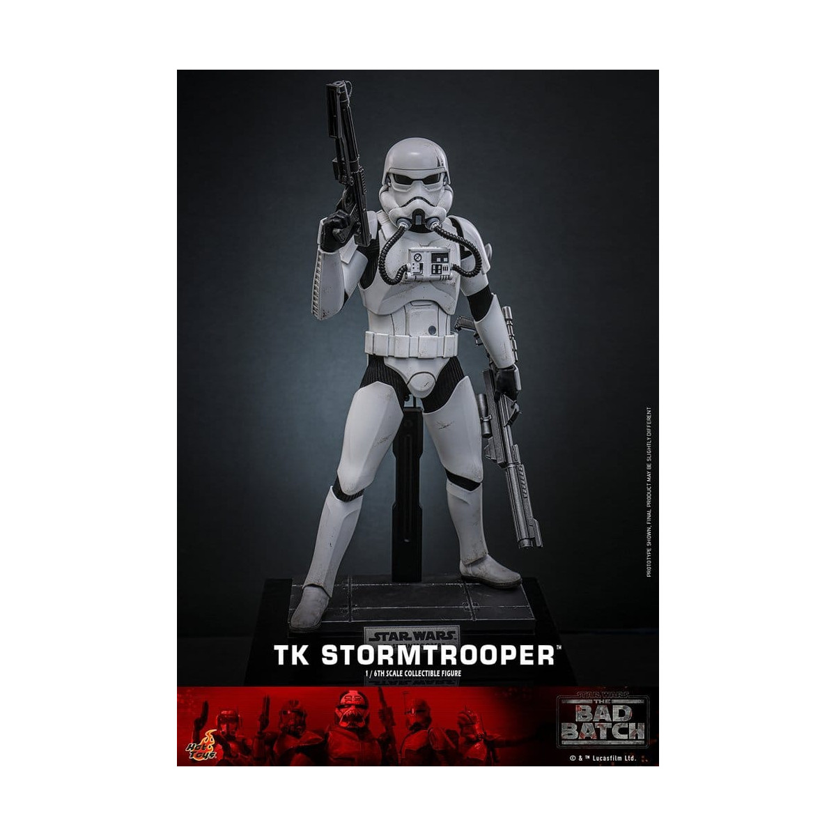 Hot Toys Star Wars - TK STORMTROOPER - The Bad Batch 1/6 TMS131