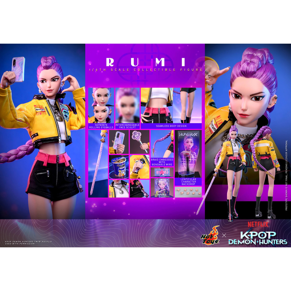 Hot Toys KPop Cazadores de Demonios - RUMI 1/6