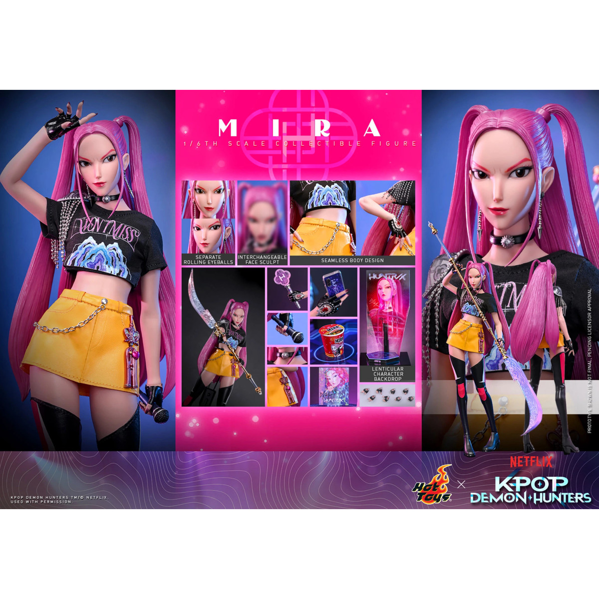 Hot Toys KPop Cazadores de Demonios - MIRA 1/6