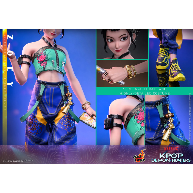 Hot Toys KPop Cazadores de Demonios - ZOEY 1/6