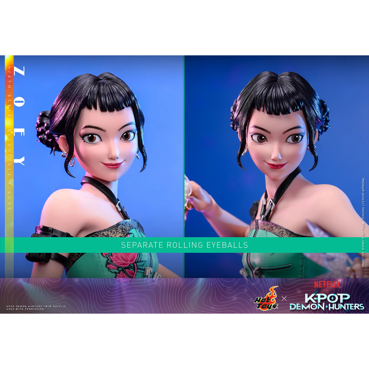 Hot Toys KPop Cazadores de Demonios - ZOEY 1/6