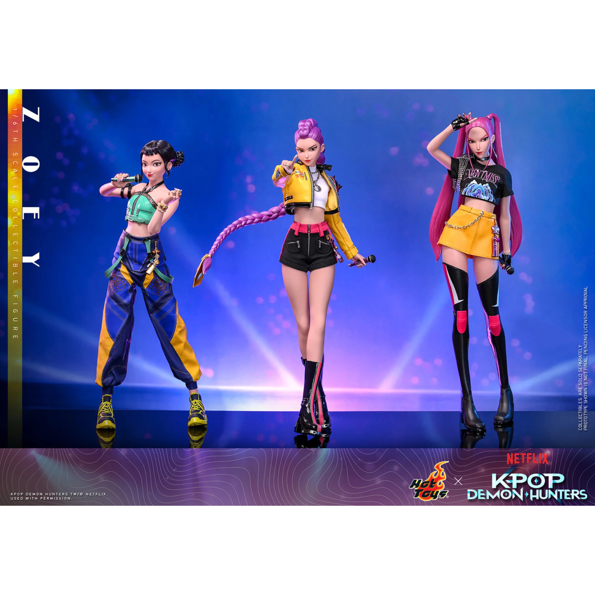 Hot Toys KPop Cazadores de Demonios - ZOEY 1/6