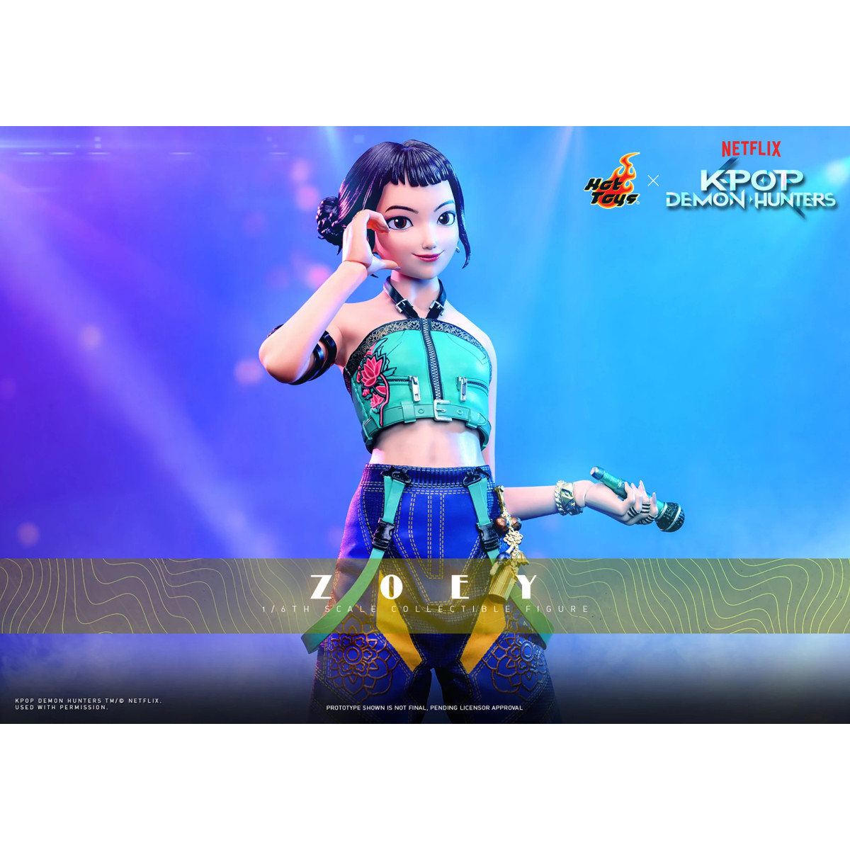 Hot Toys KPop Cazadores de Demonios - ZOEY 1/6