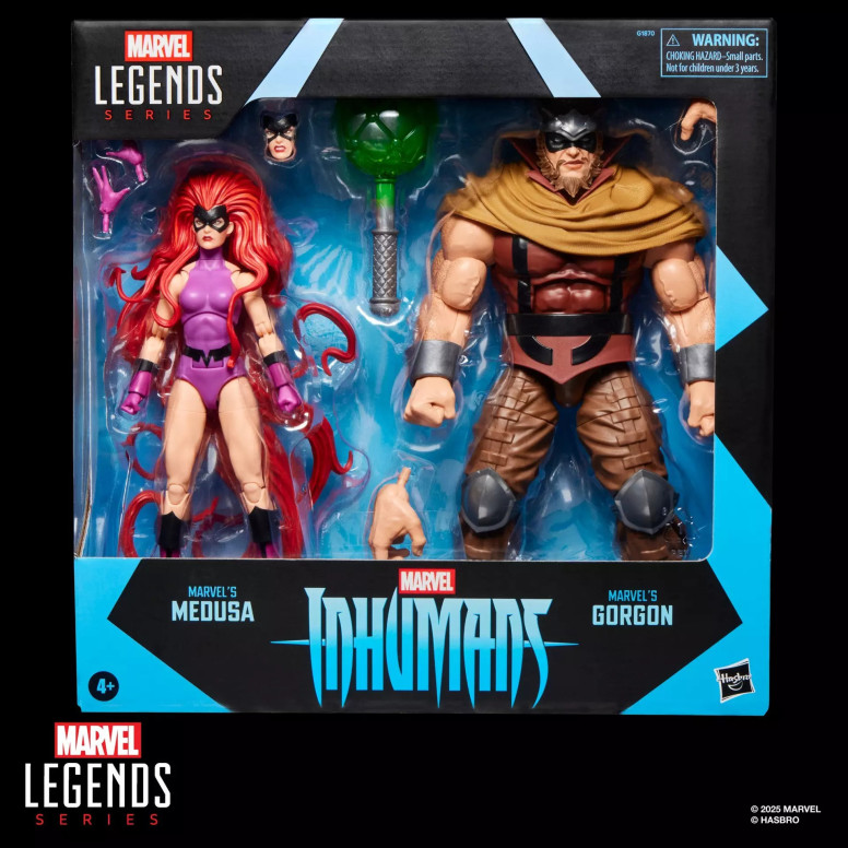 Hasbro Marvel Legends Serie Inhumanos - Medusa y Gorgona