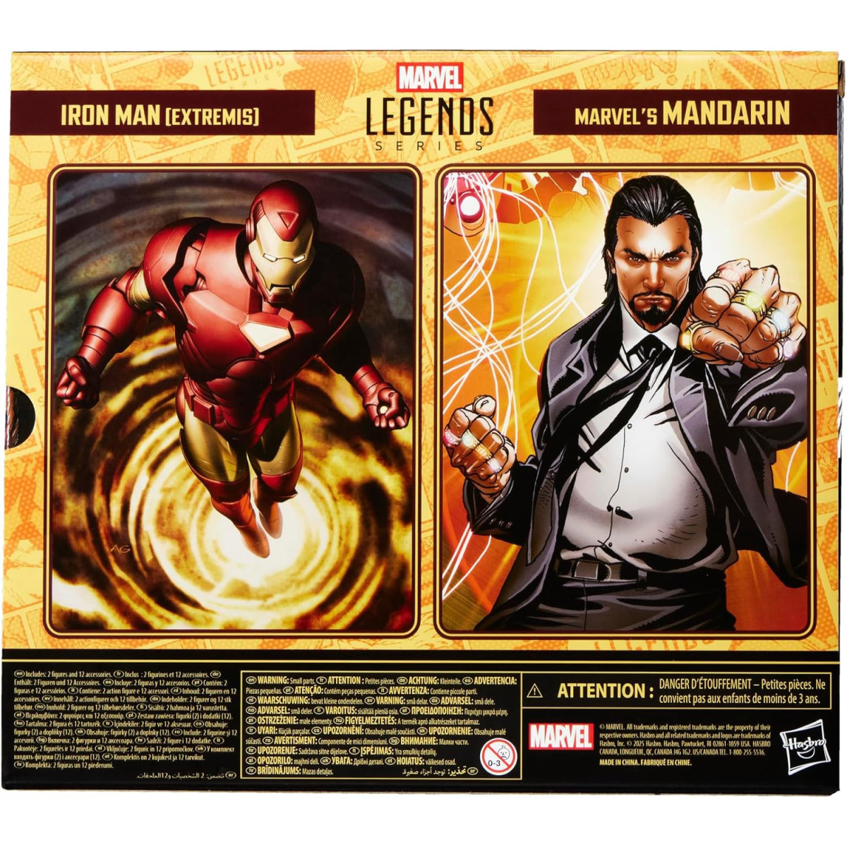 Marvel Legends - Iron Man (Extremis) y Mandarín