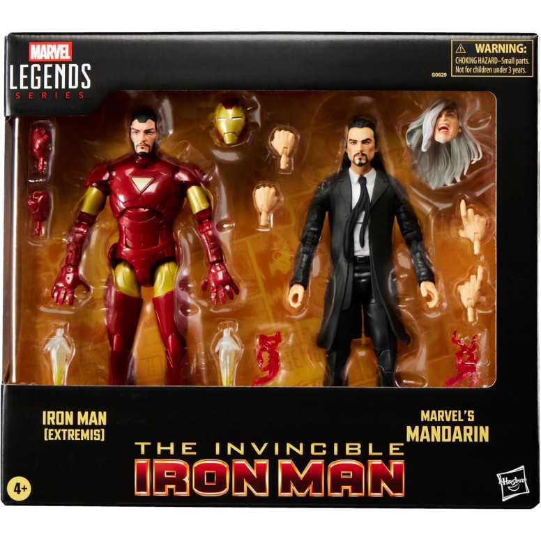 Marvel Legends - Iron Man (Extremis) y Mandarín