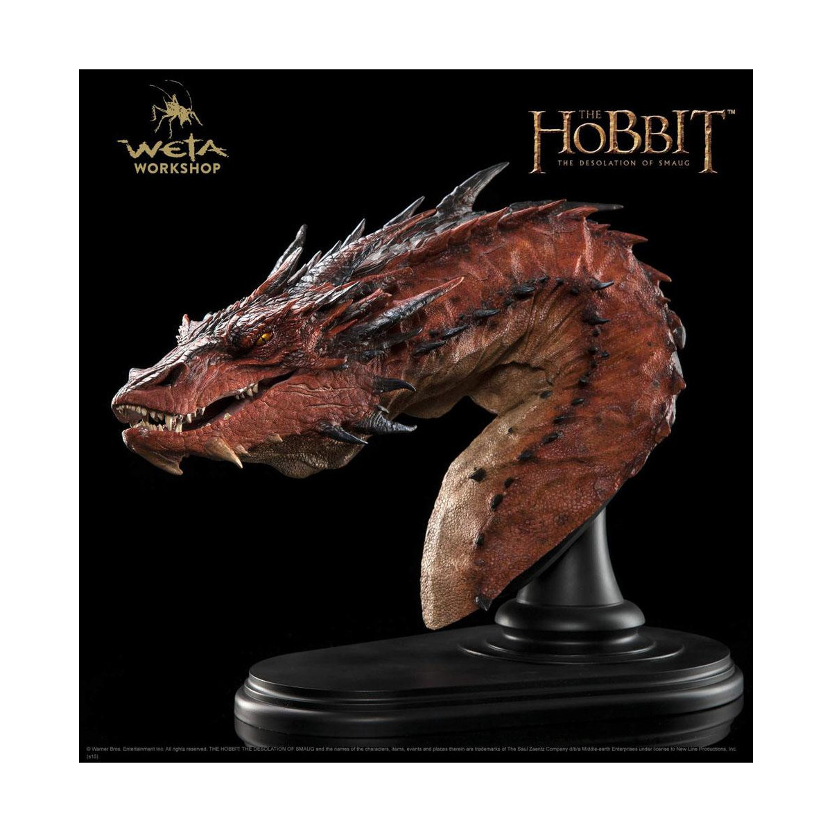 Weta Taller - Busto de Smaug - El Hobbit: La desolación de Smaug (reedición)