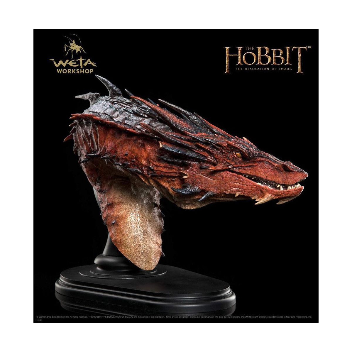 Weta Taller - Busto de Smaug - El Hobbit: La desolación de Smaug (reedición)
