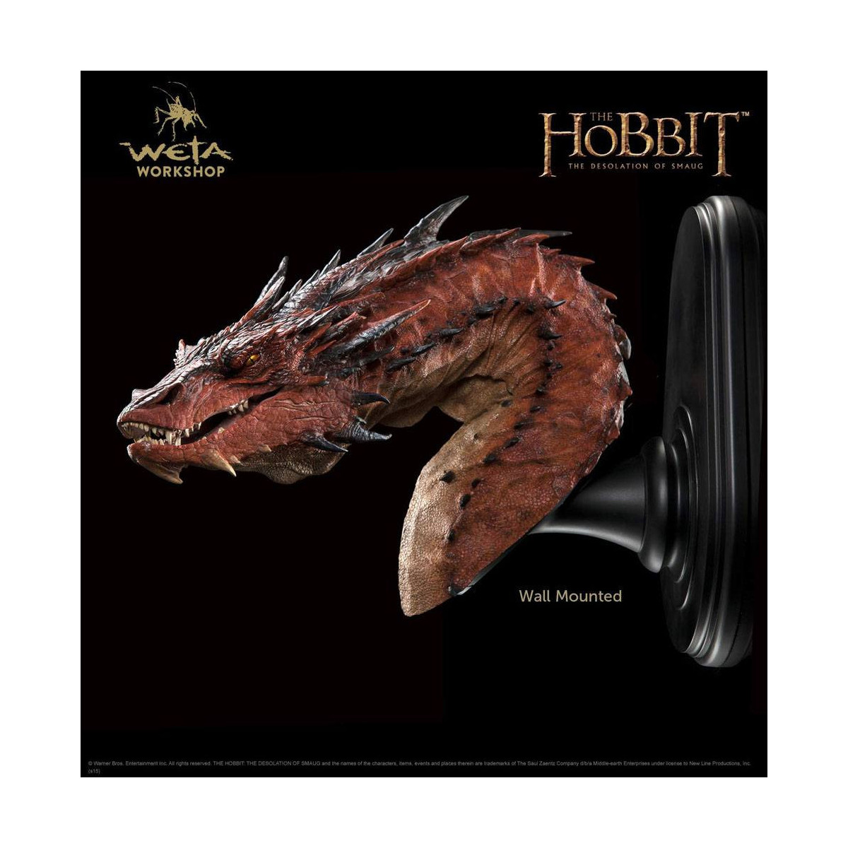 Weta Taller - Busto de Smaug - El Hobbit: La desolación de Smaug (reedición)