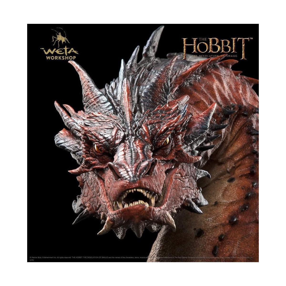 Weta Taller - Busto de Smaug - El Hobbit: La desolación de Smaug (reedición)