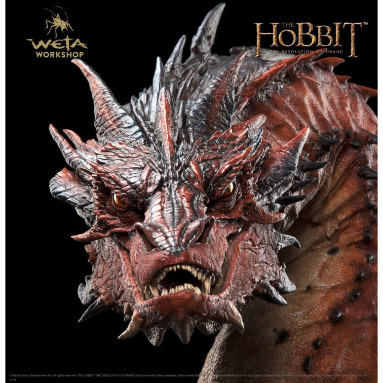 Weta Taller - Busto de Smaug - El Hobbit: La desolación de Smaug (reedición)