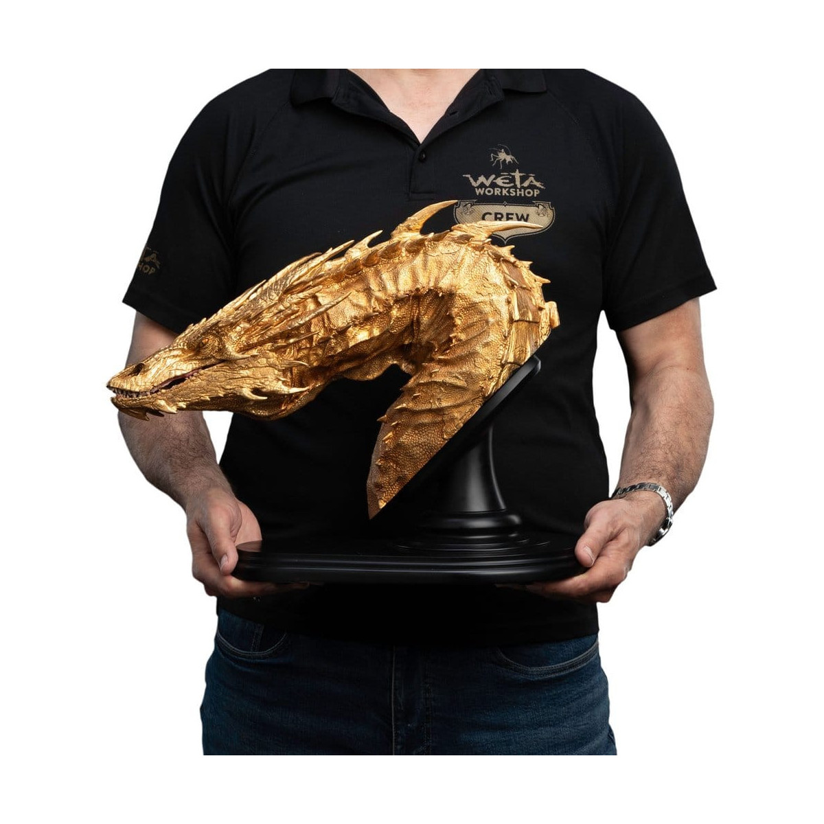 Weta Taller - Smaug el Busto de Oro - El Hobbit: La Batalla de los Cinco Ejércitos
