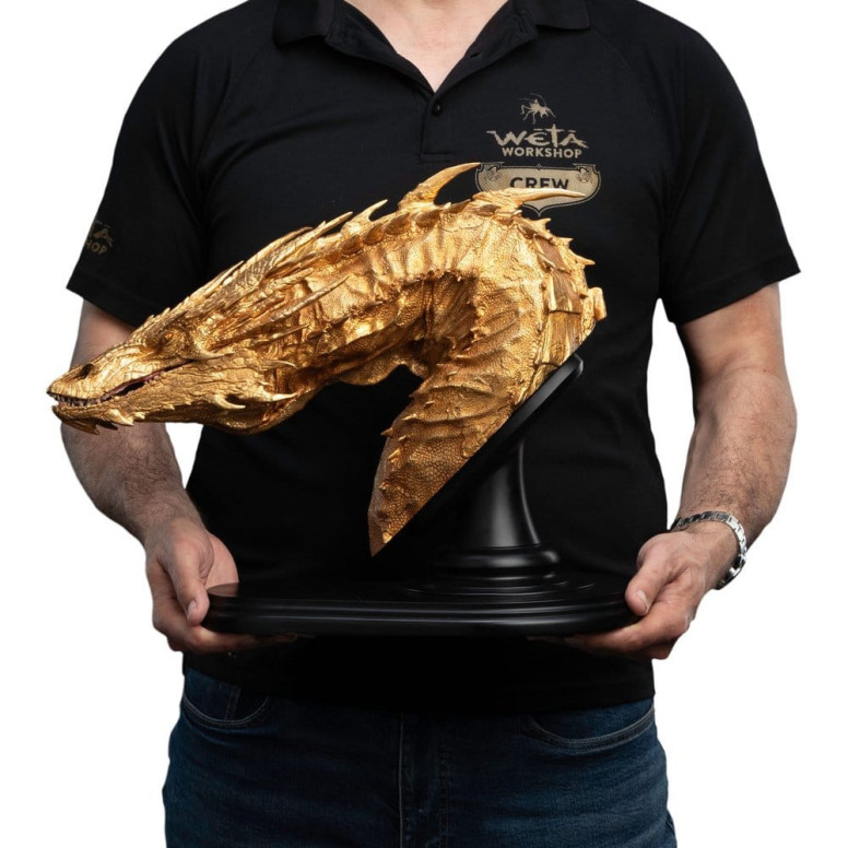 Weta Taller - Smaug el Busto de Oro - El Hobbit: La Batalla de los Cinco Ejércitos