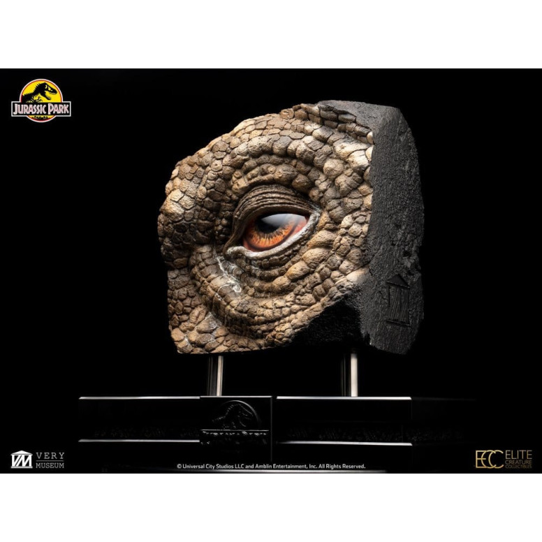 Toynami ECC Elite Creature Collectibles - Triceratops Ojo Prop (Reproducción) - Jurassic Park